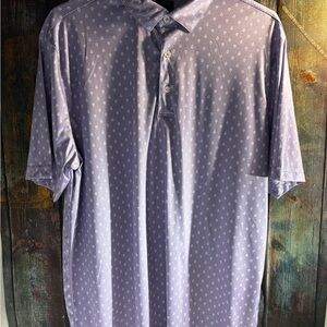 Greg Norman Collection Purple Polo Shirt Moisture-Wicking